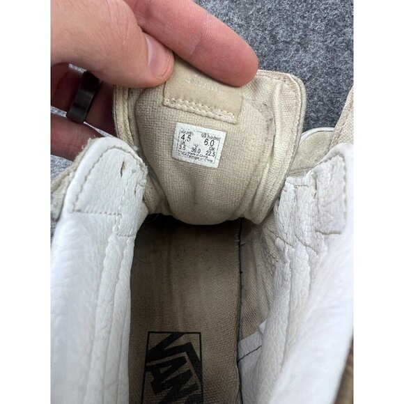 VANS Off The Wall SK8 Shoes Women's 6 Mid Top 72145 Bolt Liquid Biscotti - Picture 6 of 8